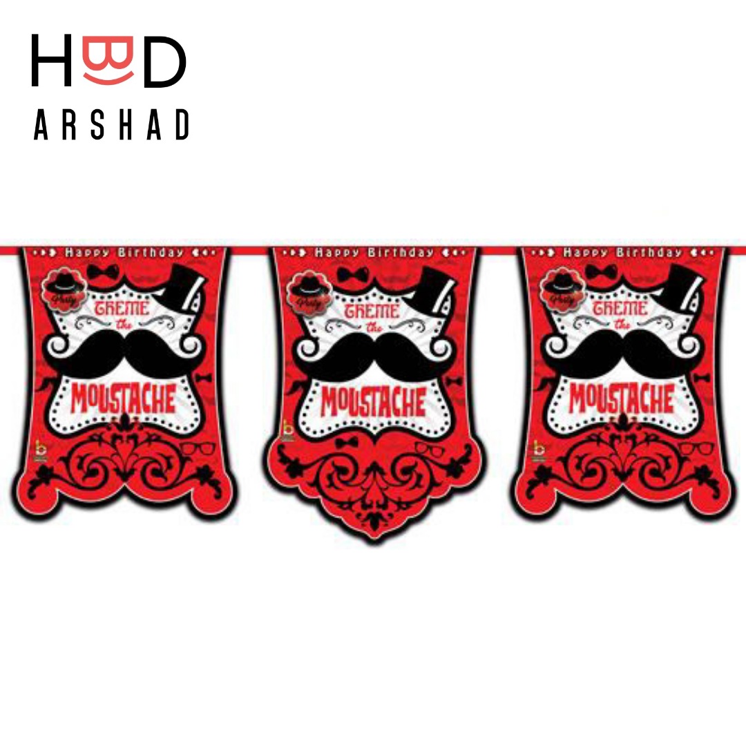 ریسه پرچم تم سبیل